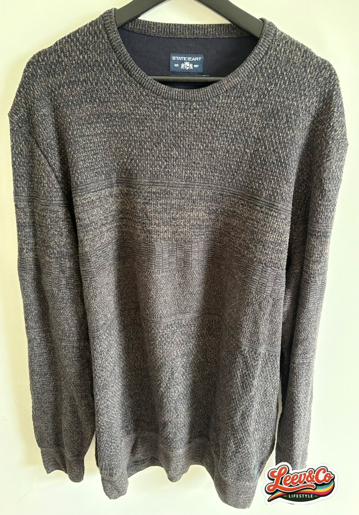 State of Art Heren Trui - Maat XXXL, Kleding | Heren, Truien en Vesten, Ophalen of Verzenden, Nieuw, Overige maten, Grijs