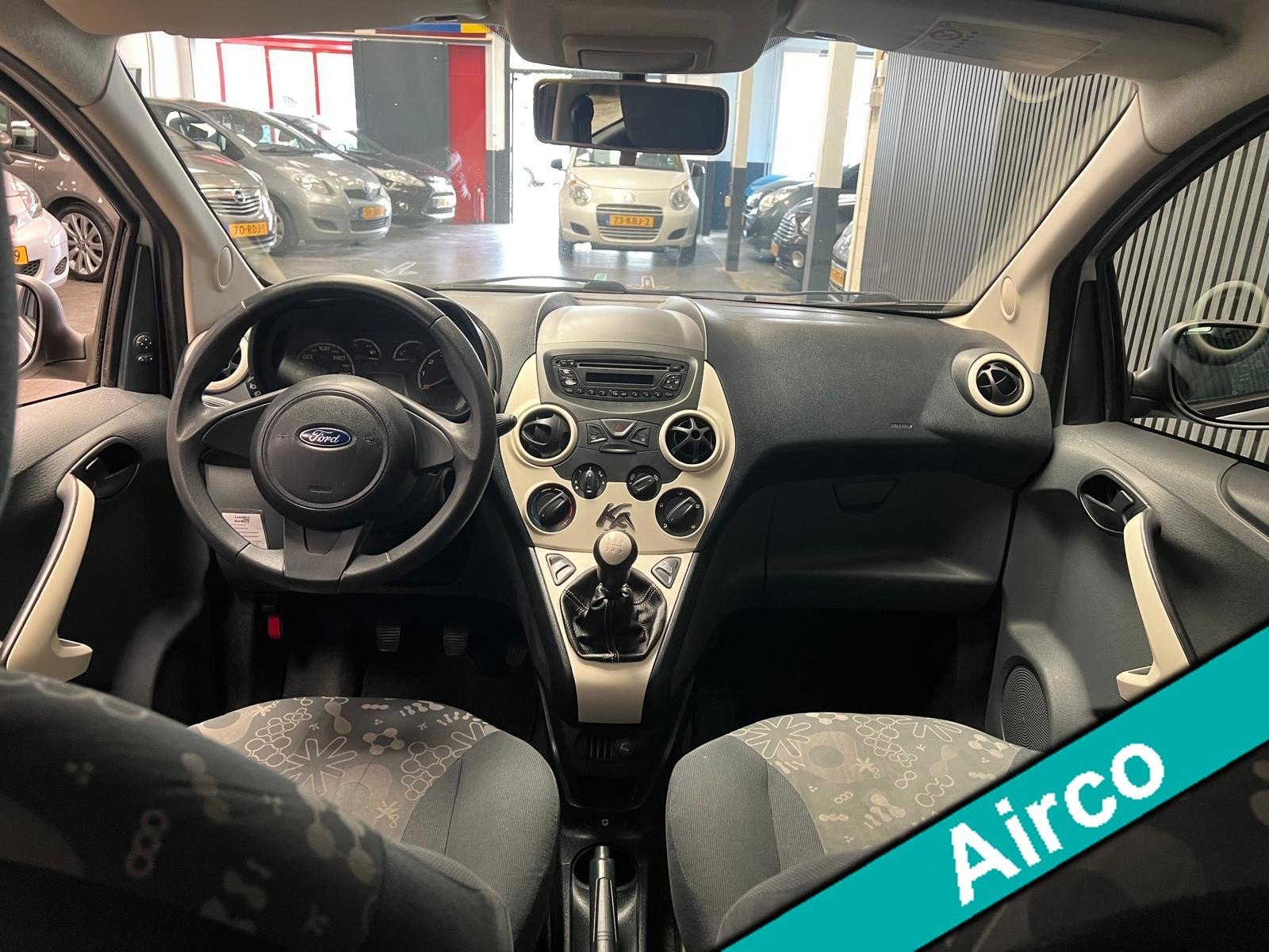 Ford Ka 1.2 Cool&Sound NAP - Airco - Distr. Vervangen, Auto's, Ford, Voorwielaandrijving, Stof, Gebruikt, 4 cilinders