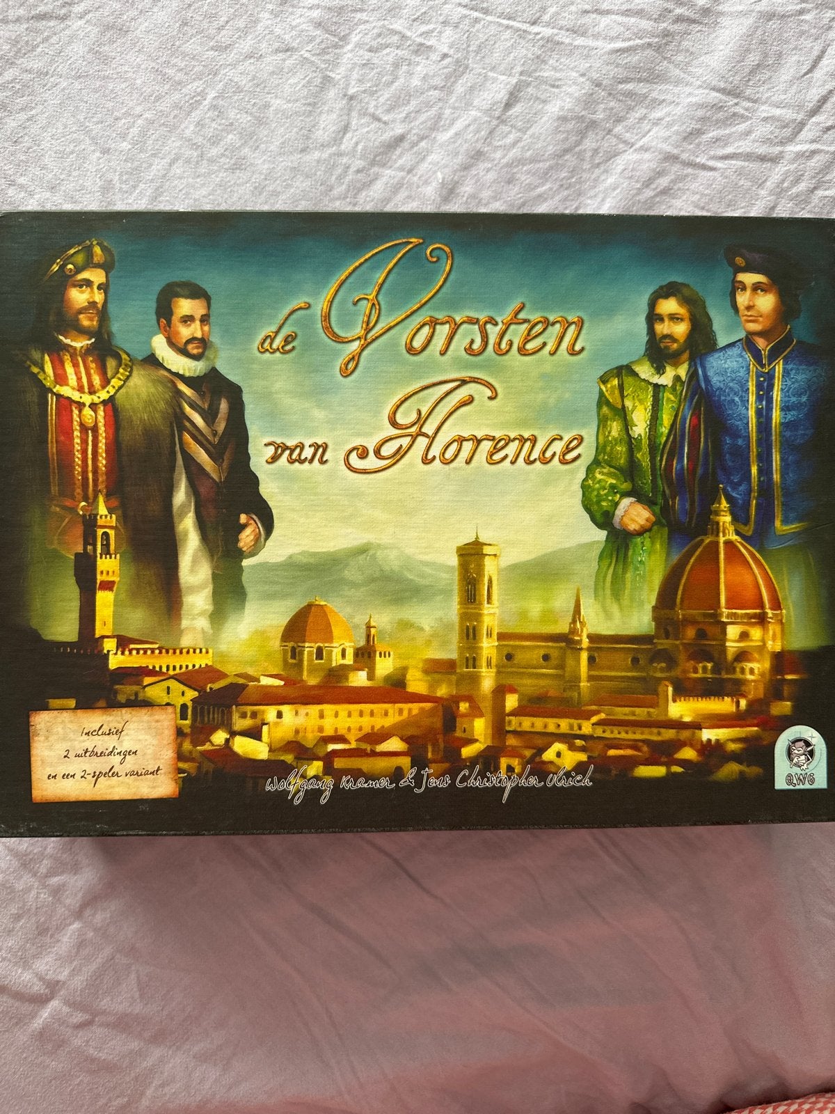 De Vorsten van Florence bordspel - Compleet, Hobby en Vrije tijd, Drie of vier spelers, Ophalen of Verzenden, Gebruikt