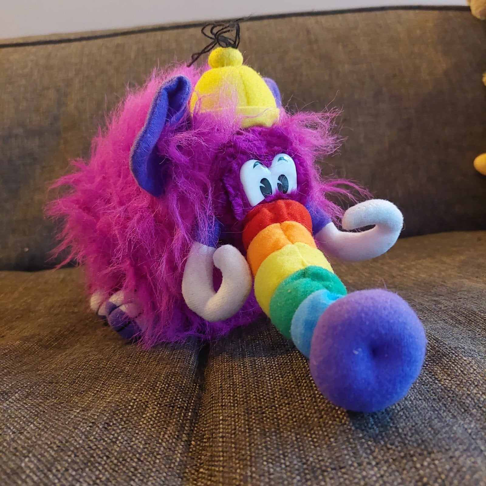 Knuffel Mammoet paars, Paars, Gebruikt, Ophalen of Verzenden, Olifant