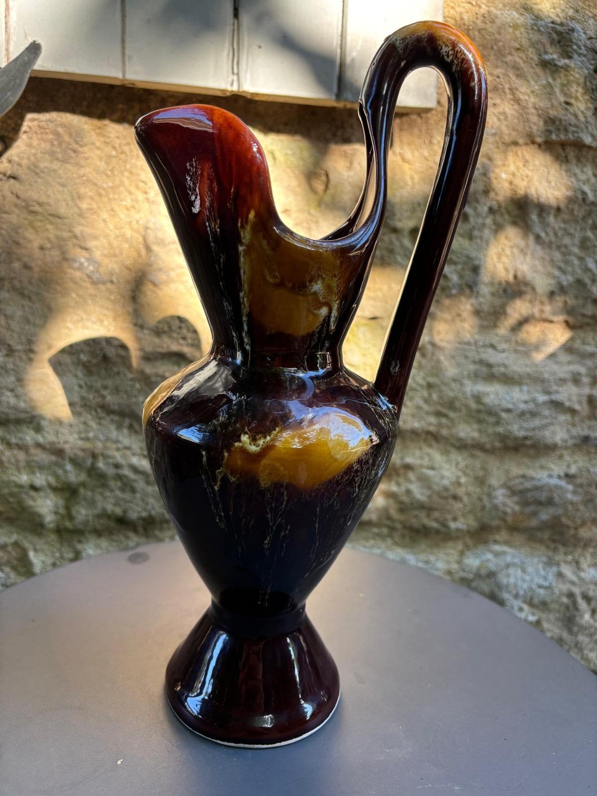 Vallauris kan, vaas, keramiek, Frans, 32 cm hoog, Antiek en Kunst, Antiek | Vazen, Ophalen of Verzenden