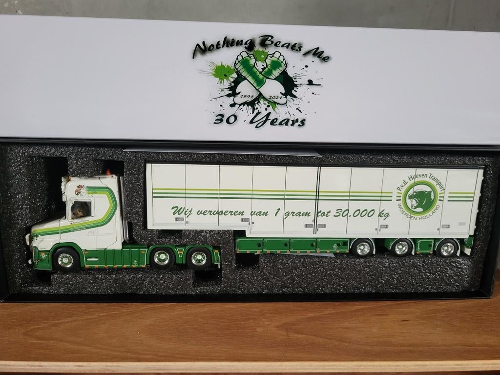 Scania torpedo patrick vd Hoeven, Hobby en Vrije tijd, Modelauto's | 1:50, Ophalen of Verzenden, Nieuw, Bus of Vrachtwagen, Wsi