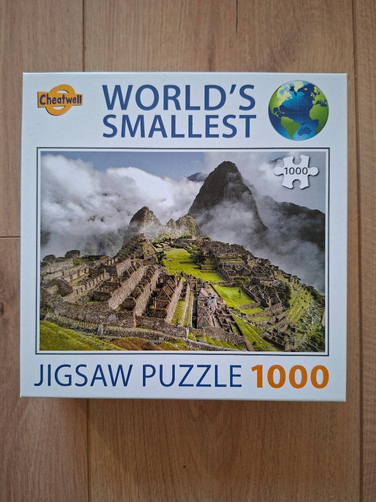 NIEUW - legpuzzel Machu Picchu - World's smallest, Ophalen of Verzenden, 500 t/m 1500 stukjes, Nieuw, Legpuzzel