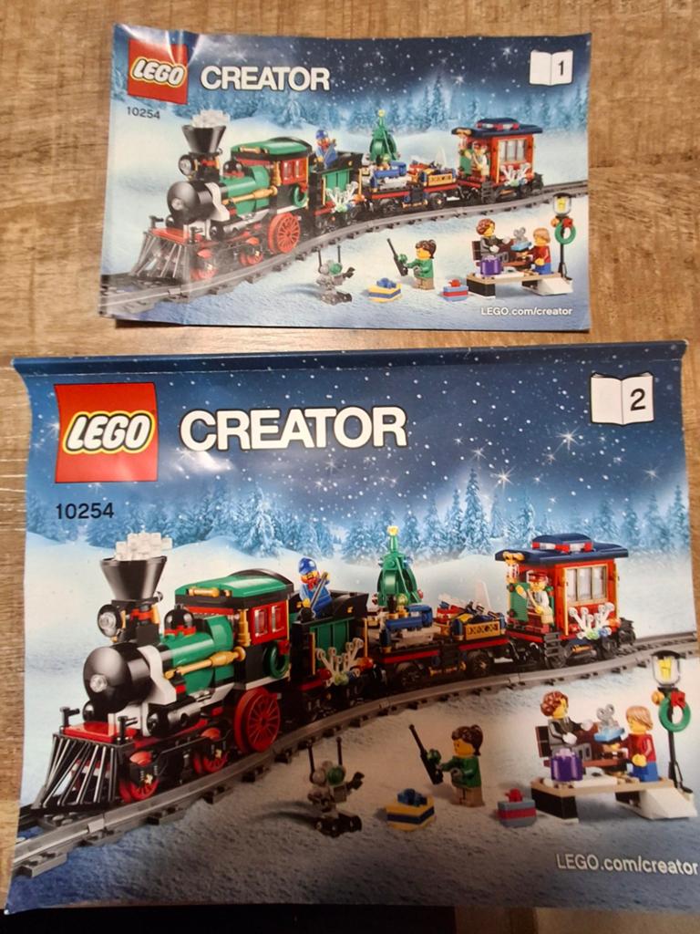 Lego kerst trein 10254, Ophalen of Verzenden, Zo goed als nieuw