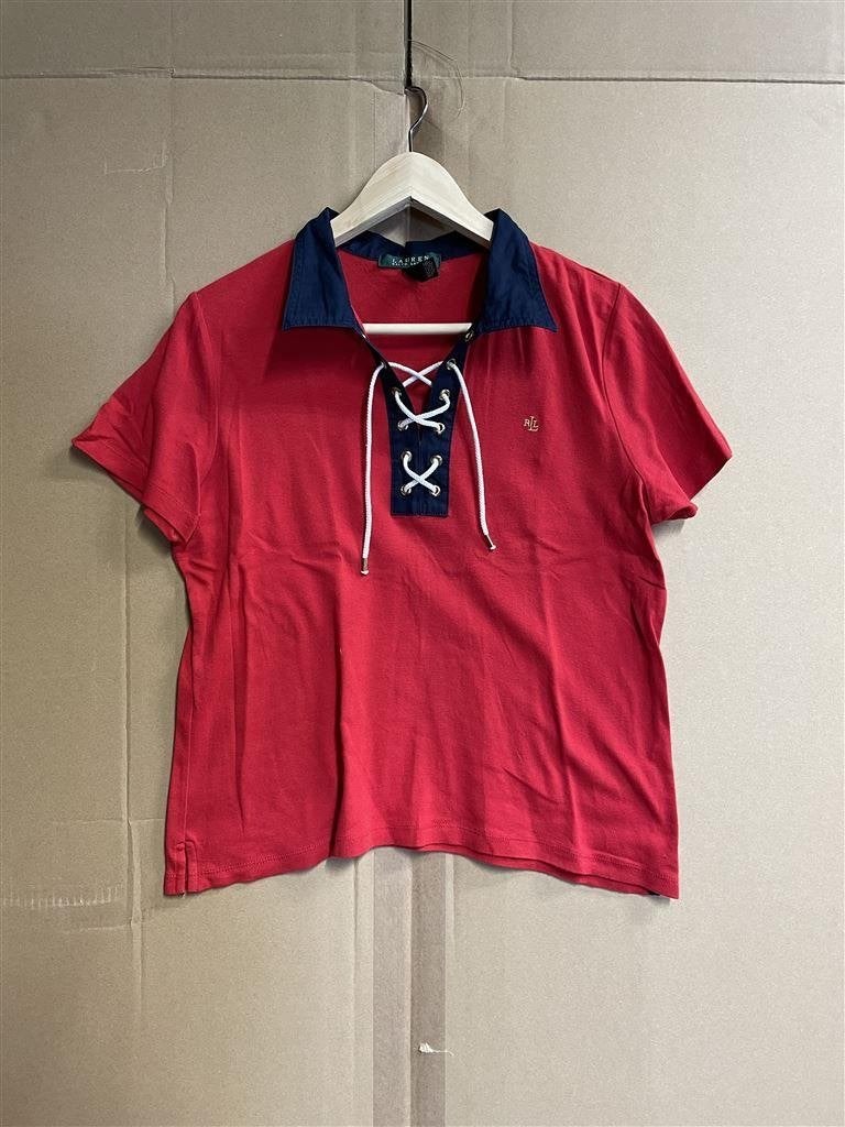 Ralph Lauren Shirt Maat L, Ophalen of Verzenden, Zo goed als nieuw, Maat 38/40 (M), Korte mouw