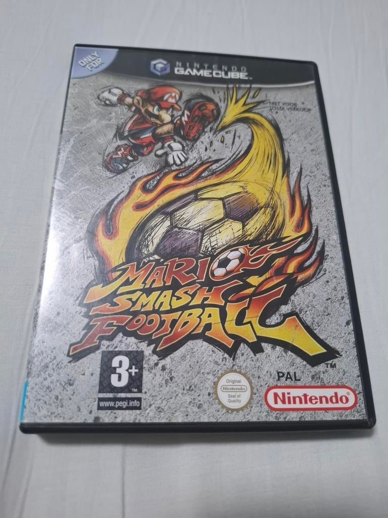 Mario Smash Football (Gamecube), Spelcomputers en Games, Ophalen of Verzenden, Zo goed als nieuw, Sport, 3 spelers of meer