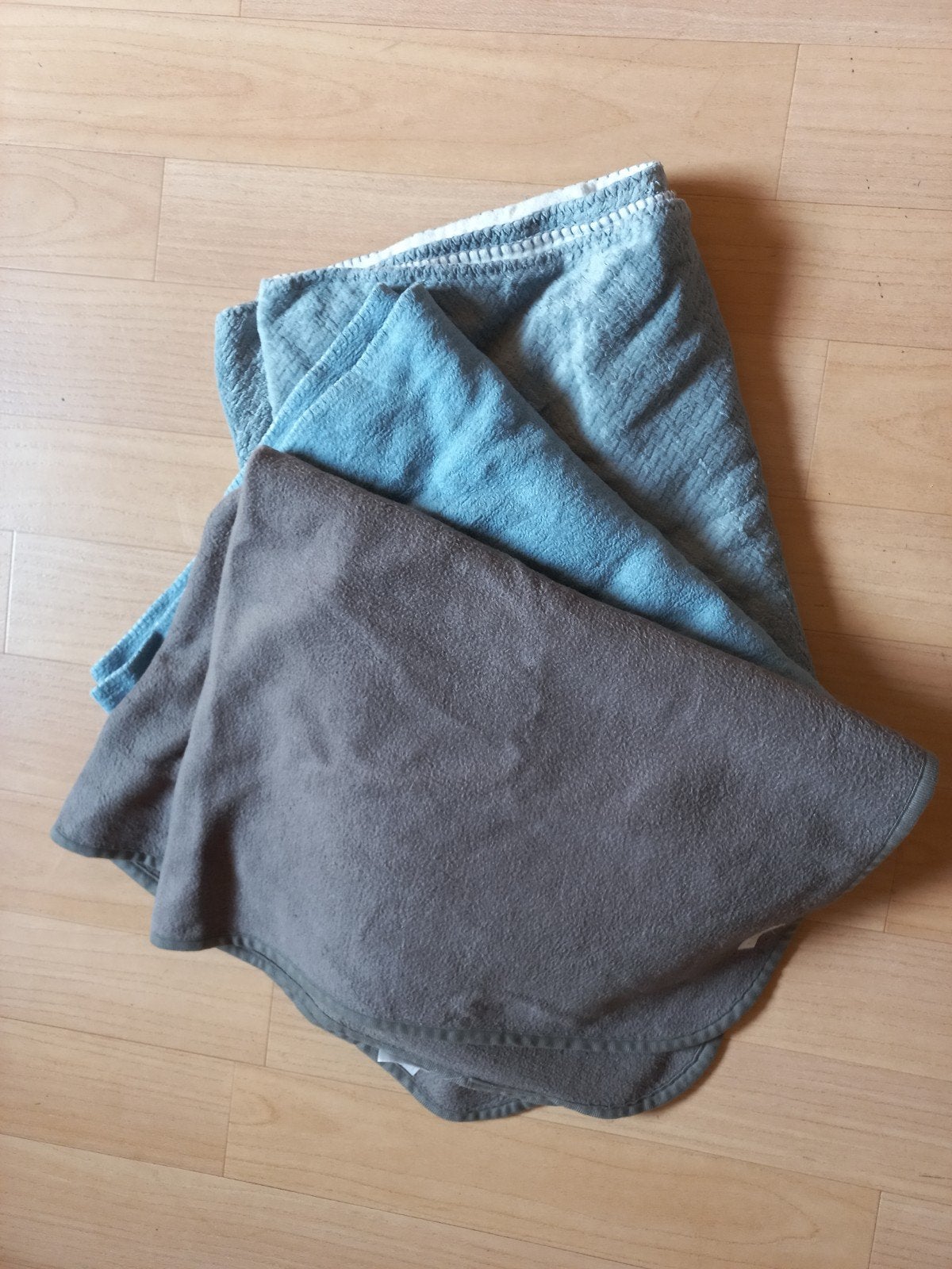 3 baby dekentjes/ wiegdekentjes, Ophalen of Verzenden, Zo goed als nieuw, Wasbaar, Deken