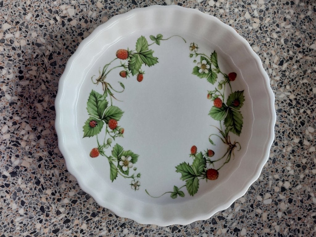 1 quiche schaal Marjolein Bastin J&G Meakin Wedgwood Libelle, Ophalen of Verzenden, Overige stijlen, Schaal of Schalen, Zo goed als nieuw