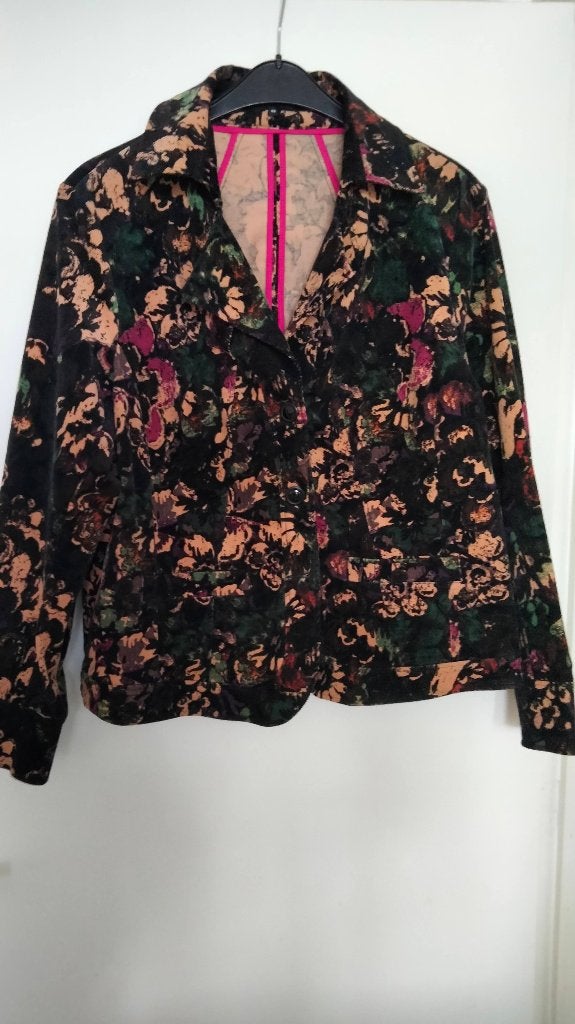 ZGAN blazer Witteveen 46, Meerkleurig, Maat 46/48 (XL) of groter, Ophalen of Verzenden, Zo goed als nieuw