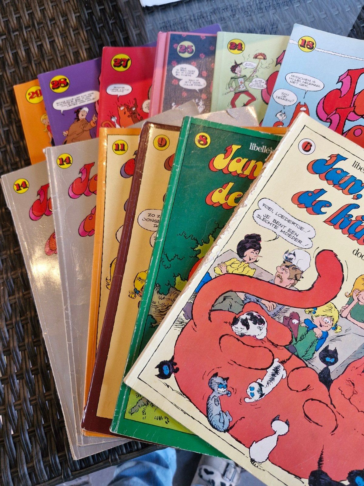 Jan, Jans en de Kinderen stripboeken (diverse nummers), Boeken, Ophalen of Verzenden, Gelezen