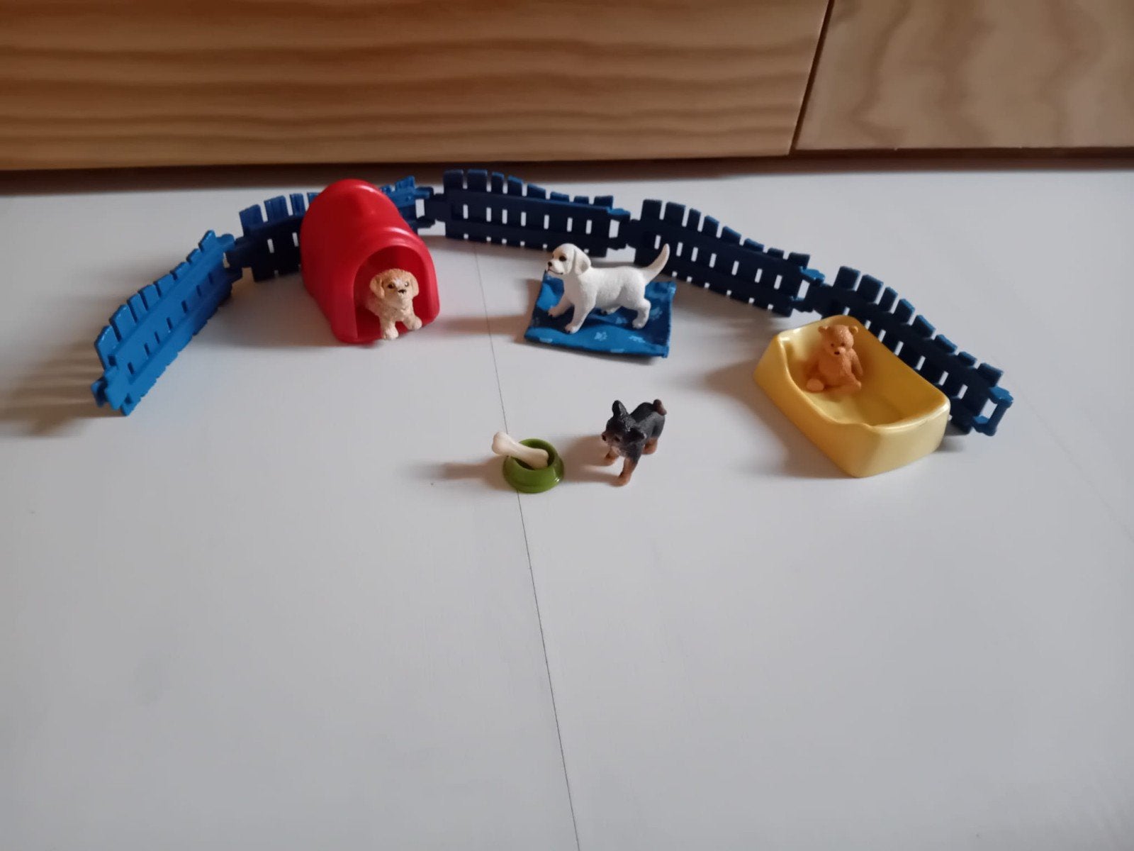 Schleich Farm-World, puppykamer, Kinderen en Baby's, Speelgoed | Overig, Ophalen of Verzenden