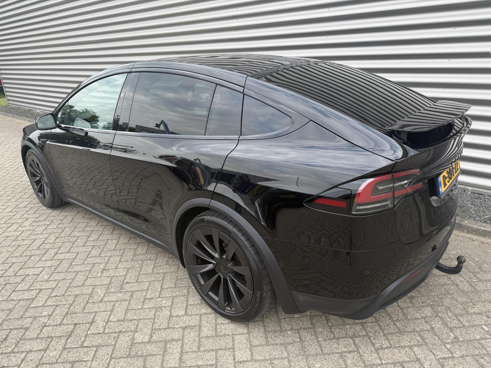 Tesla Model X Plaid AWD 6p. 100kWh 1020 PK incl BTW Yoke FSD, Auto's, Tesla, Automaat, Gebruikt, 100 kWh, Zwart