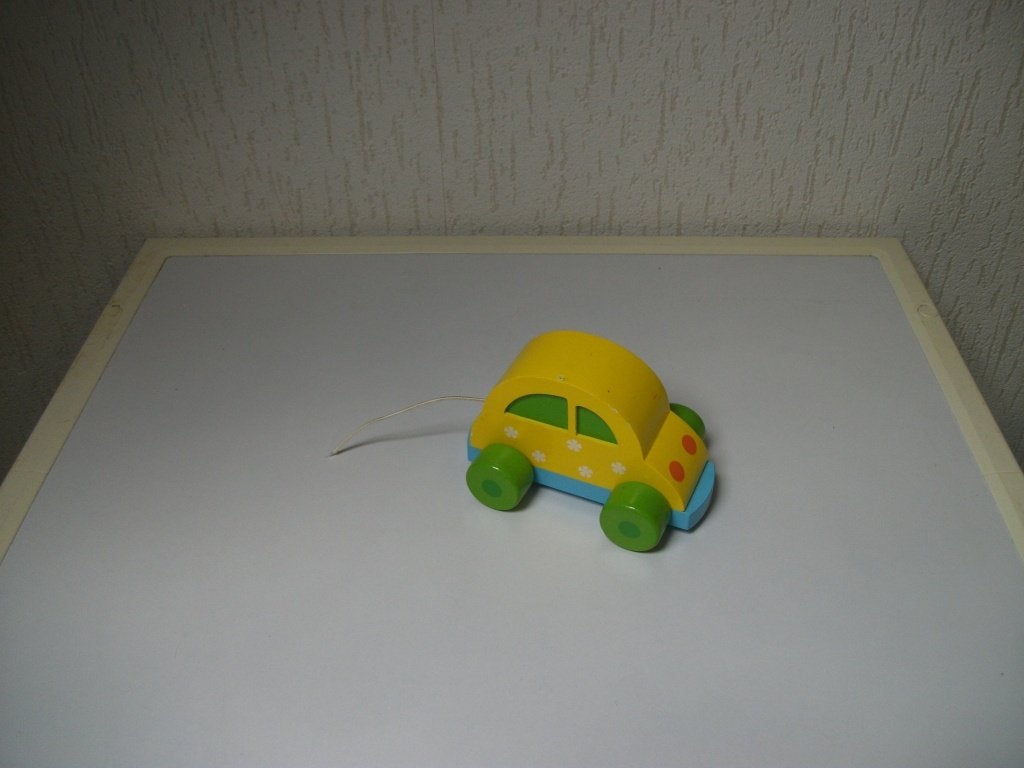 Autootje met speeldoosje, Ophalen of Verzenden, Gebruikt