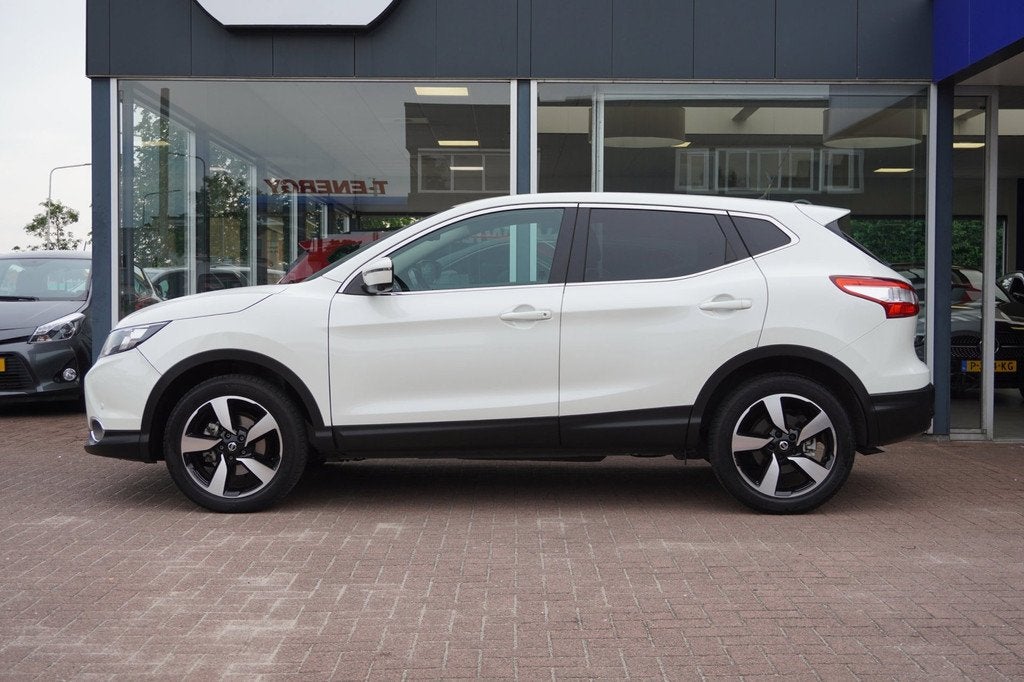 Nissan Qashqai 1.2 N-Connecta 5deurs | Airco | Navigatie | E, Auto's, Nissan, Voorwielaandrijving, Stof, Gebruikt, Euro 6