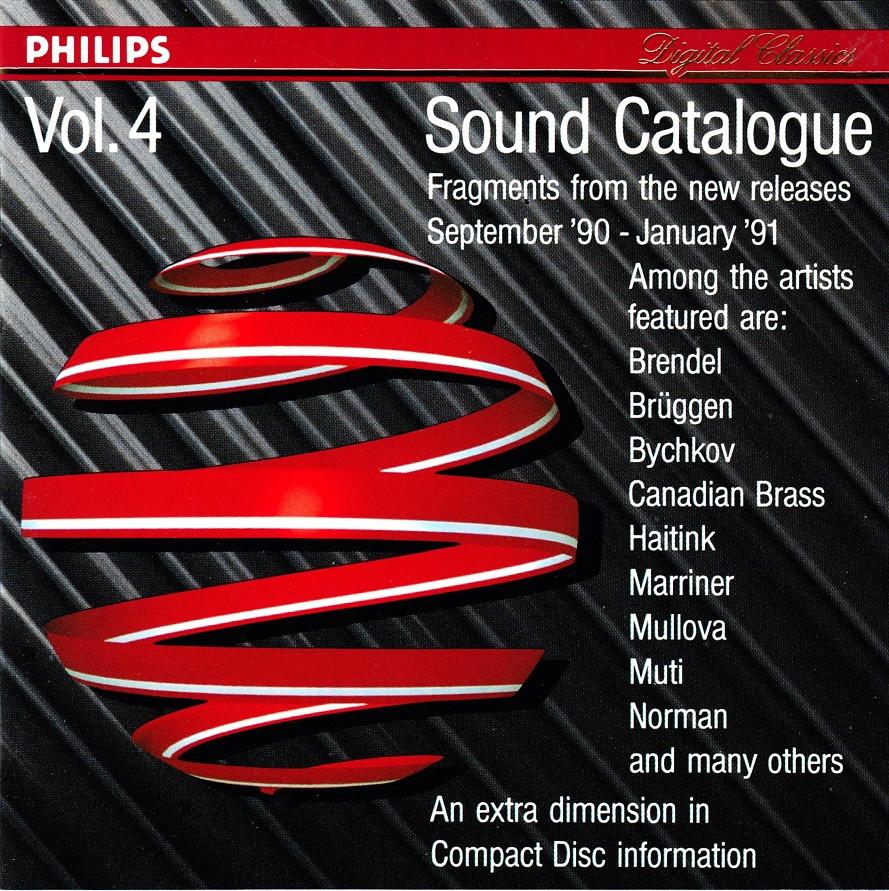 SALE-> CD VARIOUS-Sound Catalogue Vol.4 Philips, Verzenden, Classicisme, Zo goed als nieuw, Kamermuziek