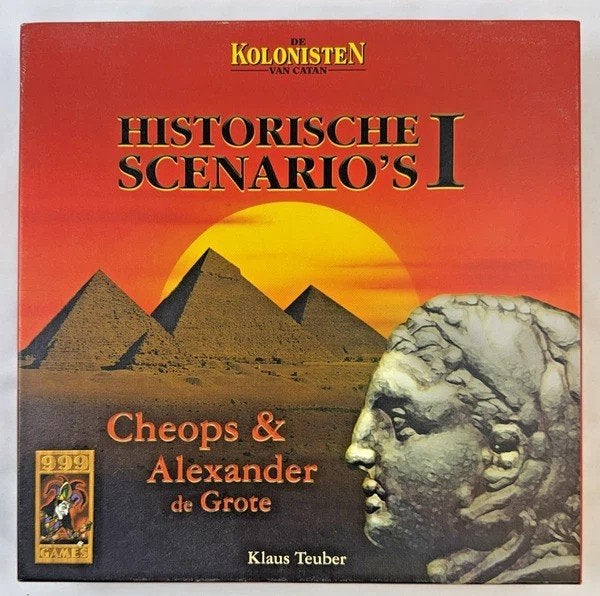 Catan Historische Scenario's Cheops & Alexander de Grote, Coolsingel 104, 3011 AG Rotterdam, Netherlands, Verzenden, Zo goed als nieuw