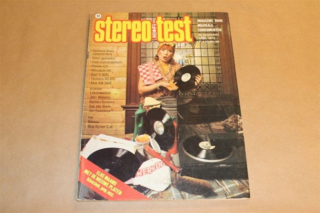 Magazine - Stereotest - 1978 - Draaitafels e.d., Ophalen of Verzenden, 1960 tot 1980, Knipsel(s)