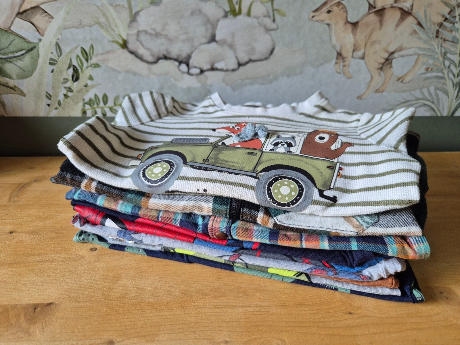 8x Jongens kledingpakket maat 104 - shirts en blouses, Ophalen of Verzenden, Gebruikt, Jongen, Shirt of Longsleeve