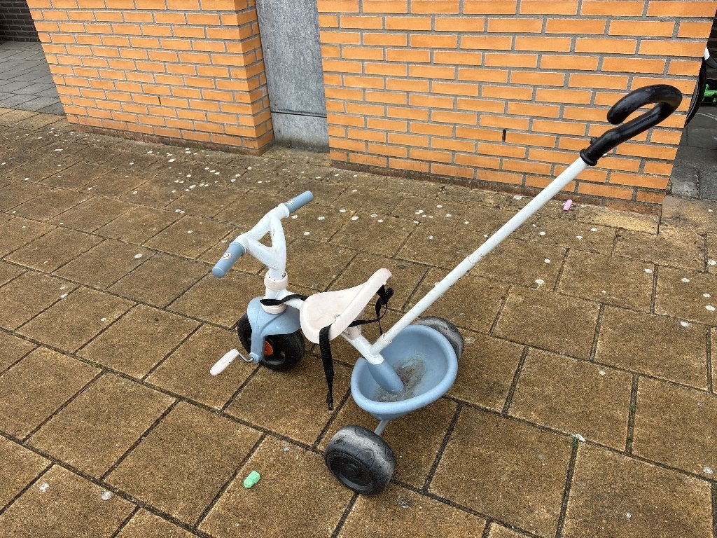 Kinderfietsje met duwstang, Ophalen, Gebruikt, Minder dan 16 inch