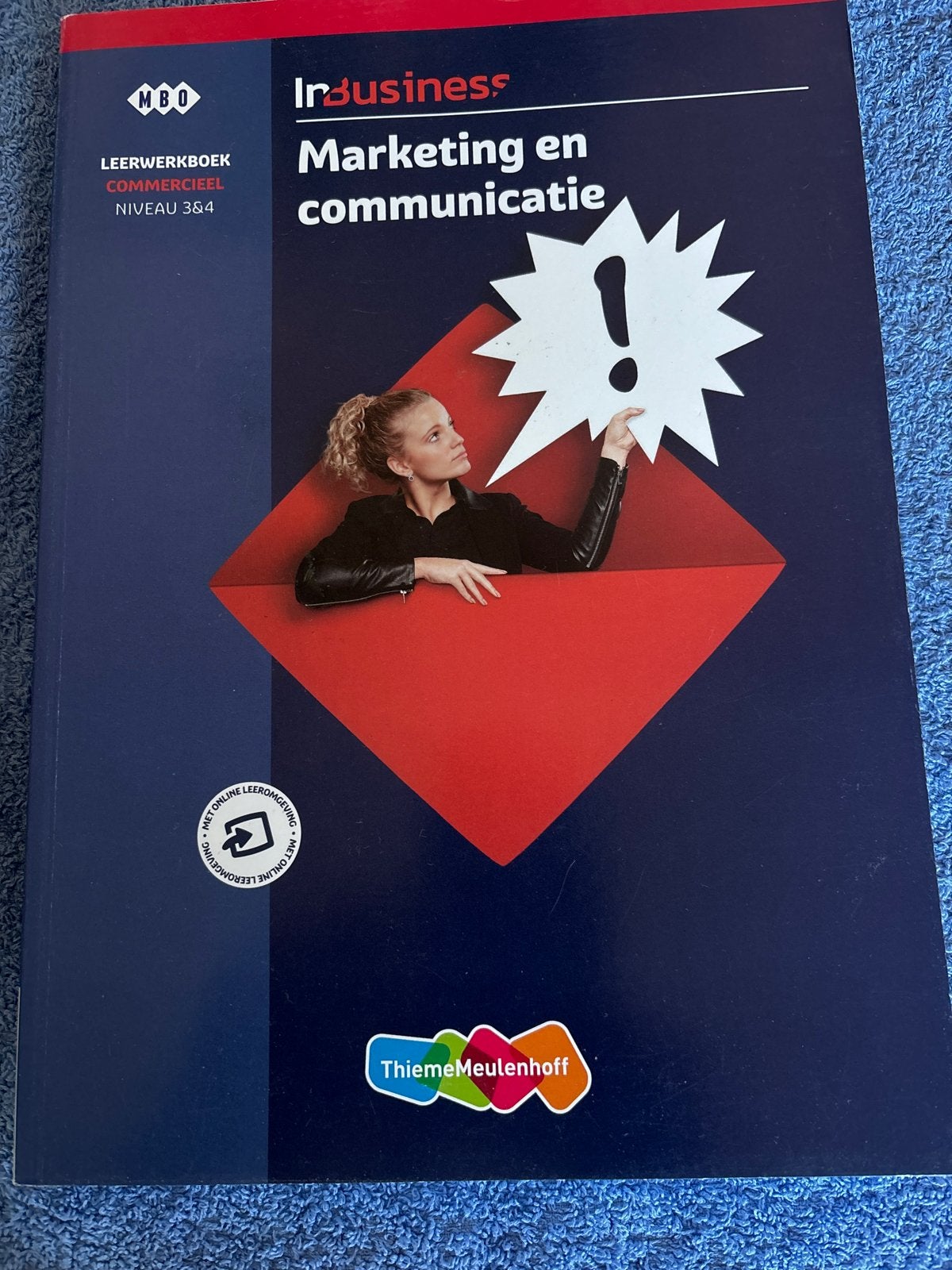 InBusiness Marketing en Communicatie Leerwerkboek MBO, Ophalen of Verzenden, Gamma, Zo goed als nieuw, MBO