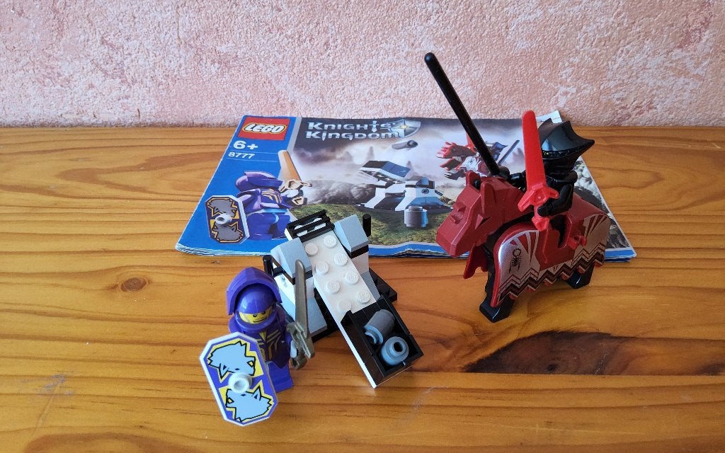 Lego Knight's Kingdom: Vladek's  encounter 8777., Lego, Ophalen of Verzenden, Zo goed als nieuw, Castle