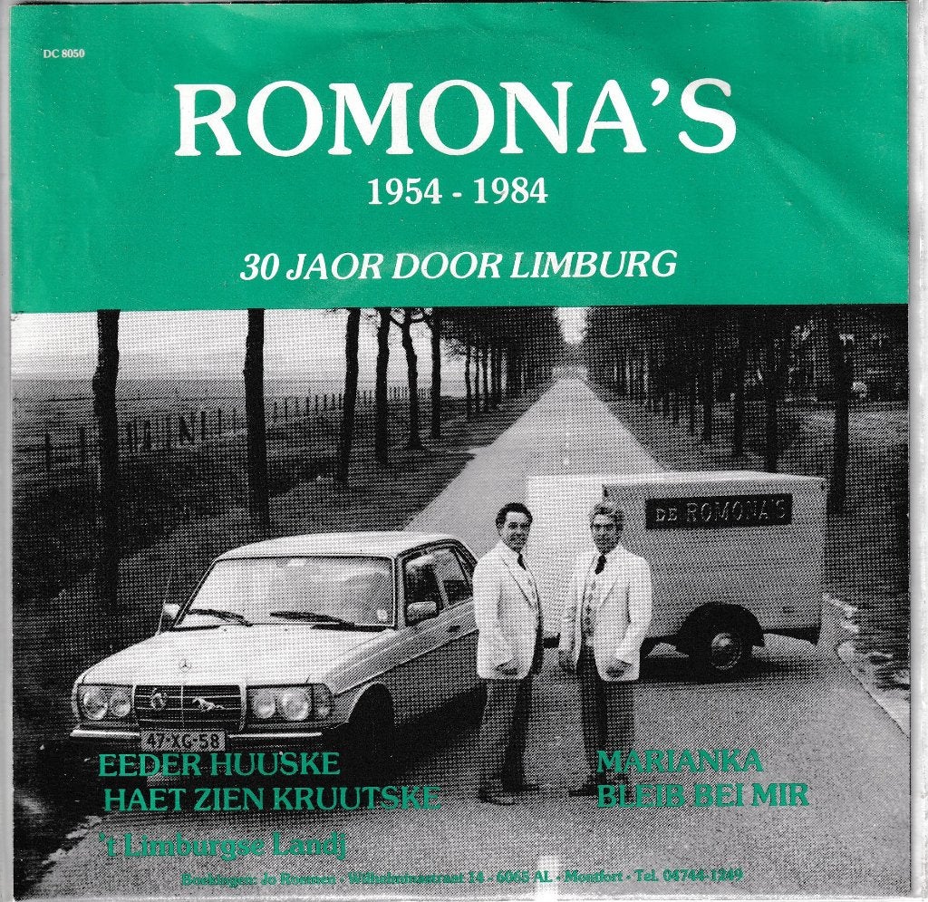 romona"s - 30 joar door limburg ( piratentopper /1984), 7 inch, Ophalen of Verzenden, Zo goed als nieuw, Pop