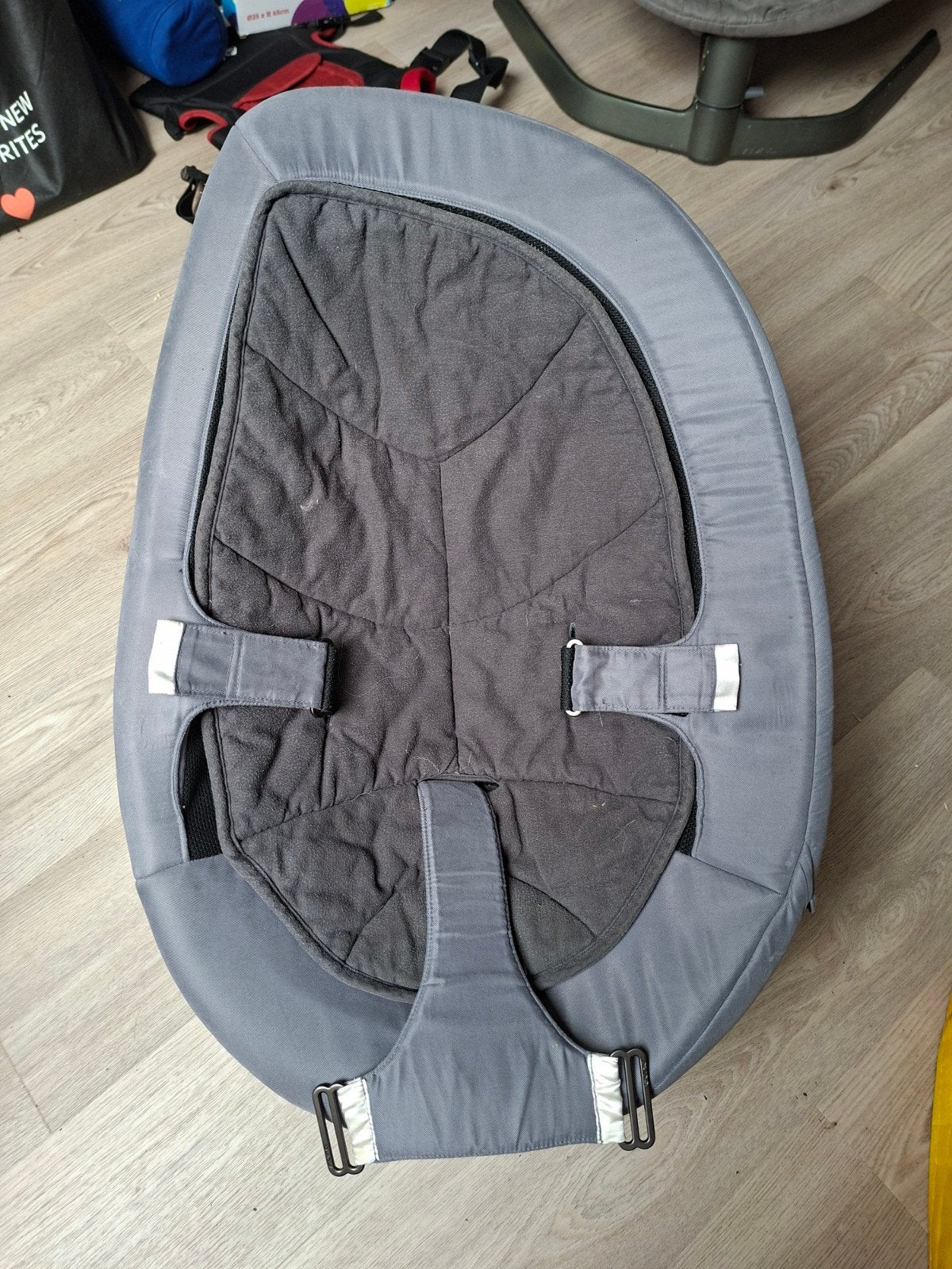 Nuna Leaf wipstoel met Nuna Leaf Wind, Ophalen, Zo goed als nieuw