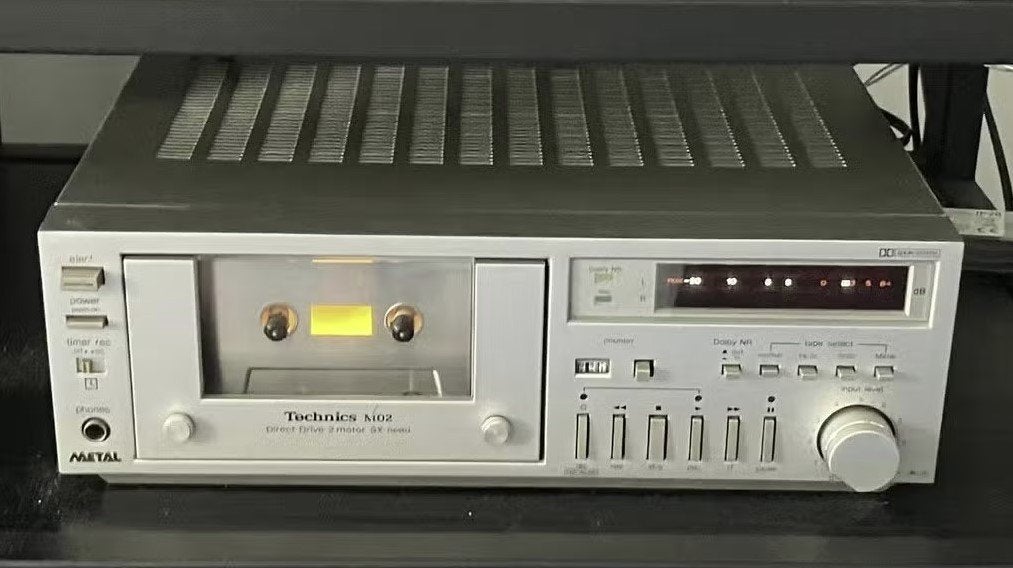 Technics RS-M02 cassettedeck, Ophalen of Verzenden, Enkel, Overige merken, Tiptoetsen