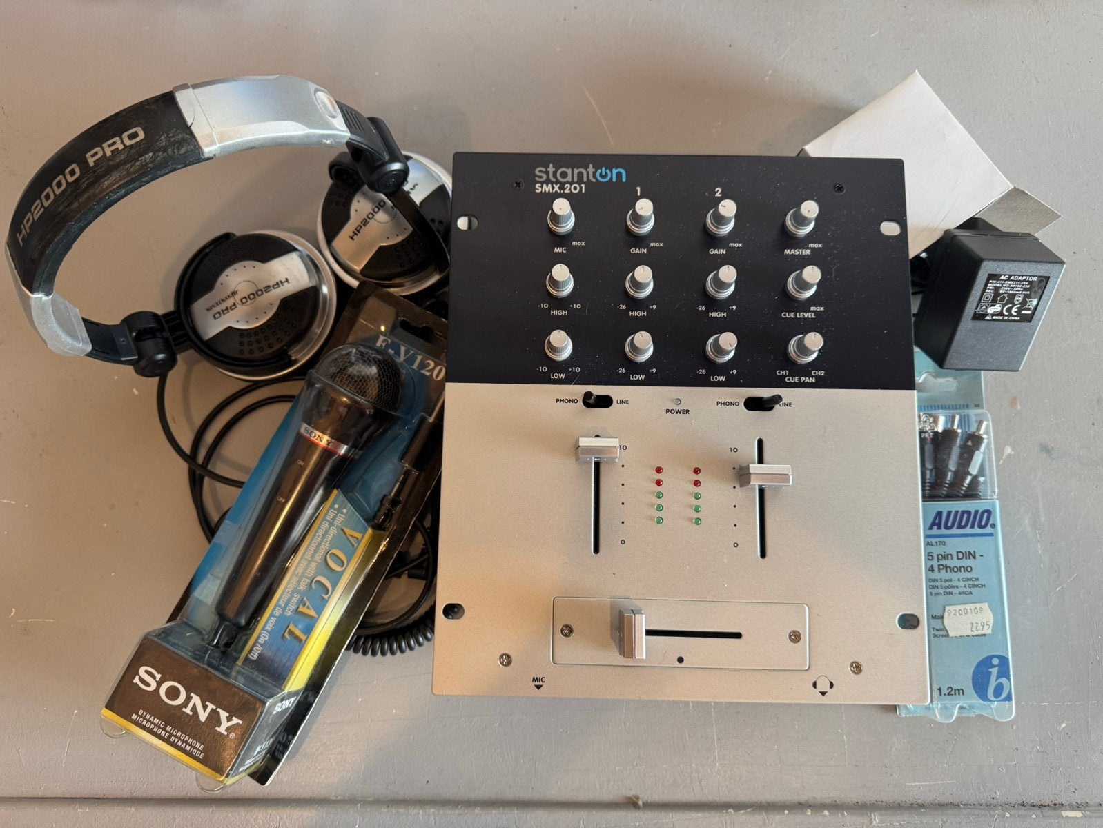 Stanton SMX.201 Mengtafel met Complete Toebehorenset, Ophalen of Verzenden, Nieuw, Overige merken