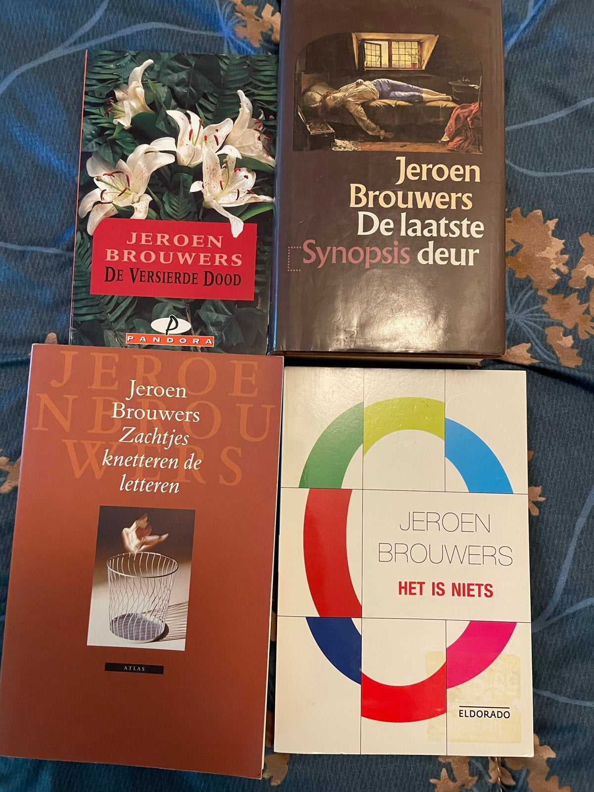 4 boeken van Jeroen Brouwers, Ophalen of Verzenden, Gelezen, Nederland