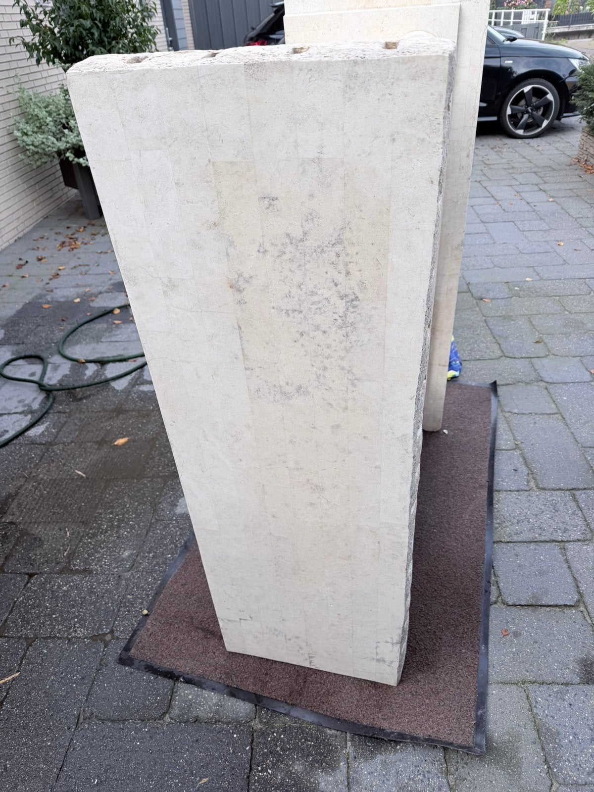 Oprnhaard van steen, Ophalen, Gebruikt