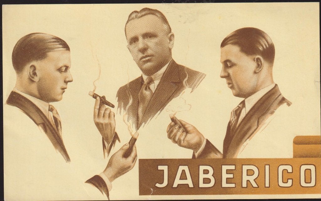 sigarenbanden - ETIKET - JABERICO, Ophalen of Verzenden, Zo goed als nieuw, Sigarenbandjes