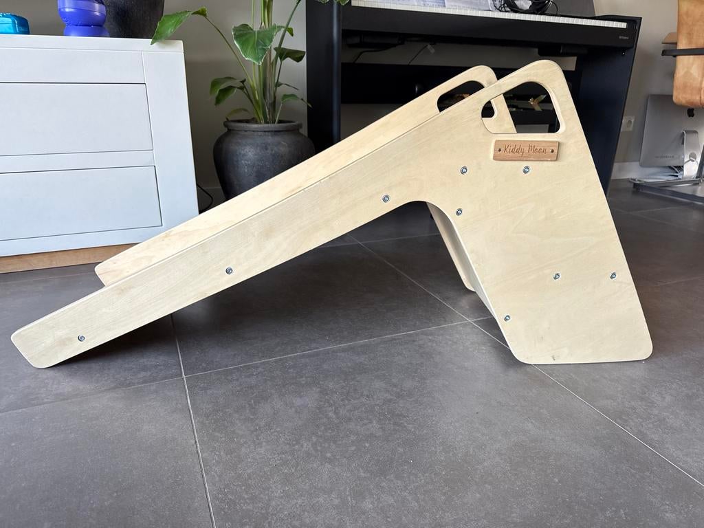 Kiddy Moon Houten Glijbaan - Ook als stoel te gebruiken, Ophalen of Verzenden, Zo goed als nieuw