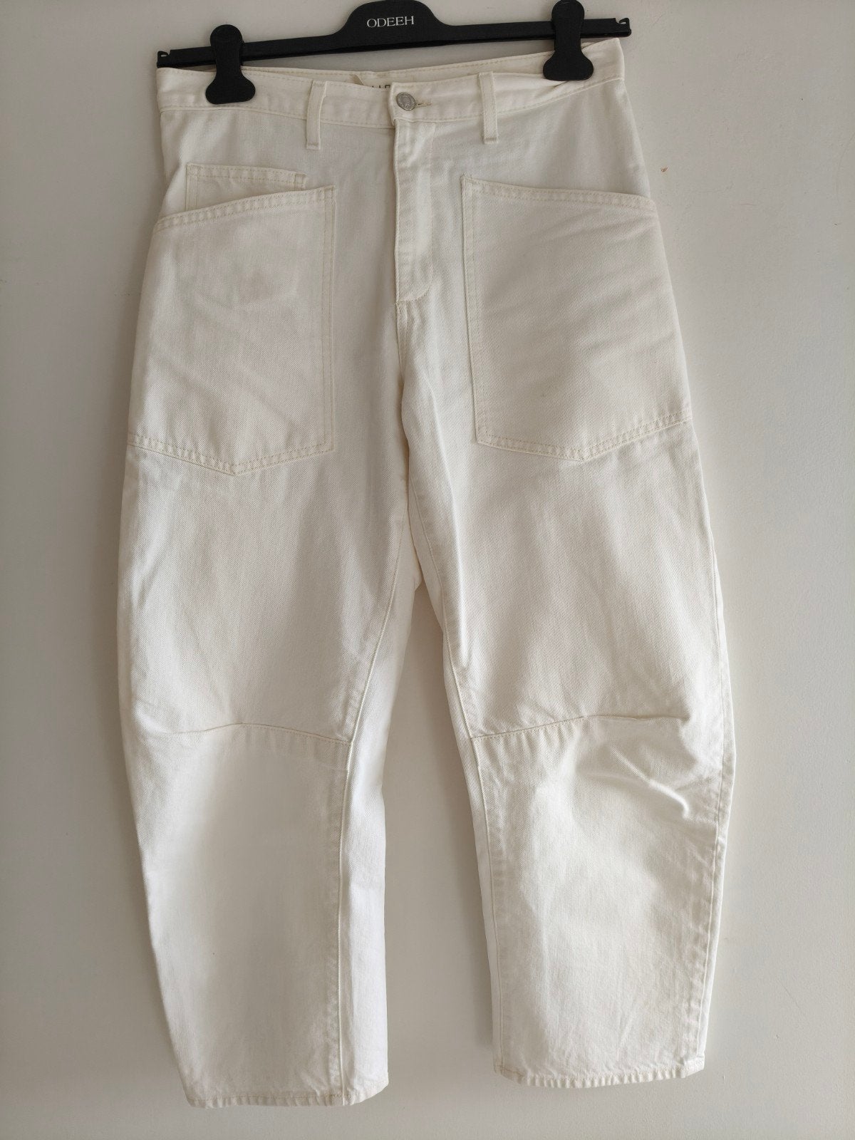 Nili Lotan Broek - Offwhite - Maat 26 (S), Nili Lotan, Ophalen of Verzenden