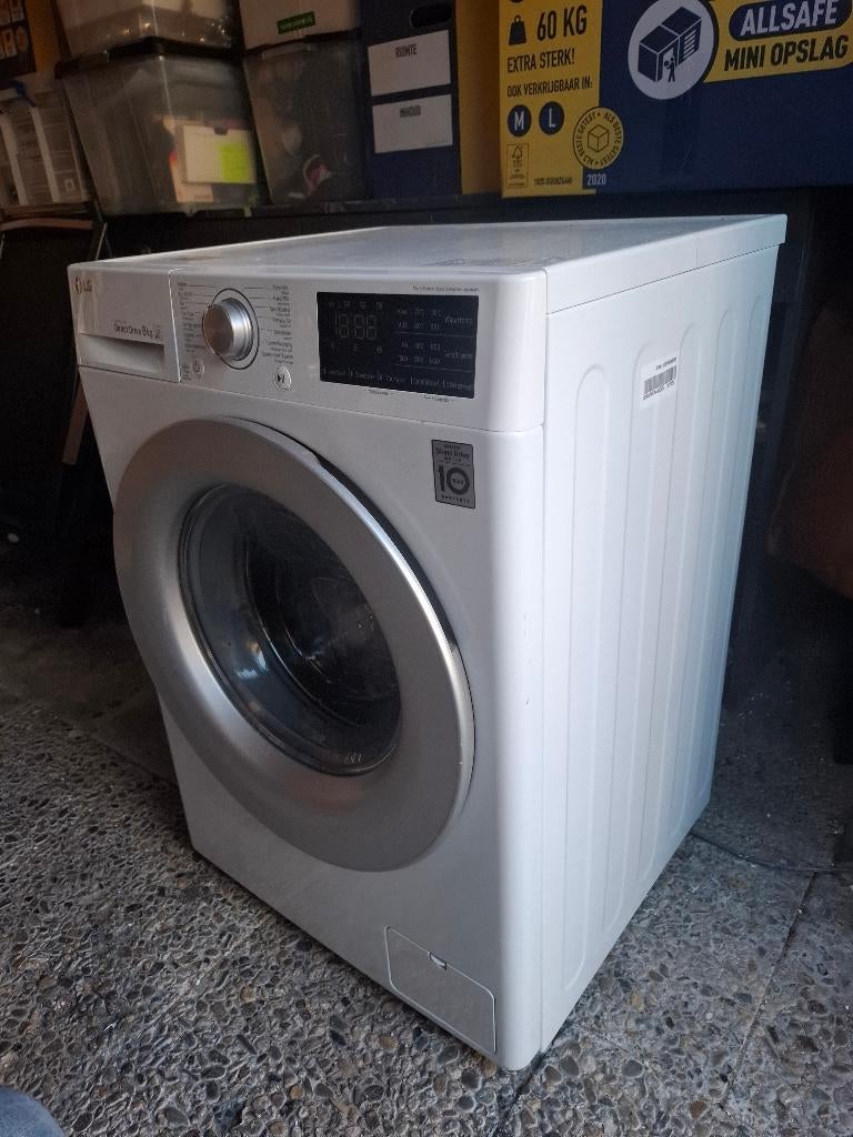 Wasmachine LG FH4J5TN8E, Witgoed en Apparatuur, Wasmachines, Refurbished, Voorlader, 6 tot 8 kg, 85 tot 90 cm, 1200 tot 1600 toeren