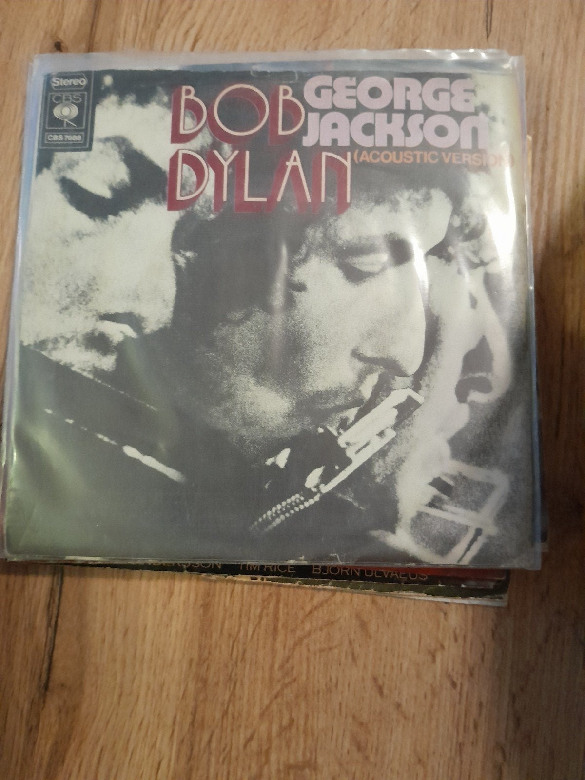 bob dylan 7inch george jackson, Cd's en Dvd's, Ophalen of Verzenden, Zo goed als nieuw, Pop
