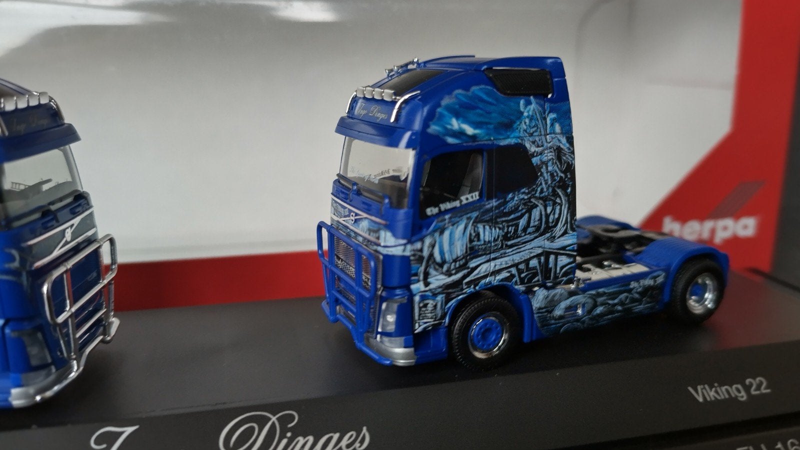 Volvo FH 16 Ingo Dinges Viking Showtruck 1:87 Herpa Pol, Verzenden, ., Nieuw, Herpa