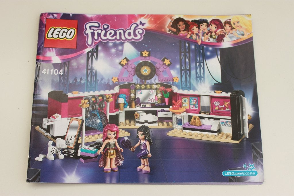 Lego Friends 41104 Popsterren Kleedkamer, Compleet, Lego, Friends, Ophalen of Verzenden