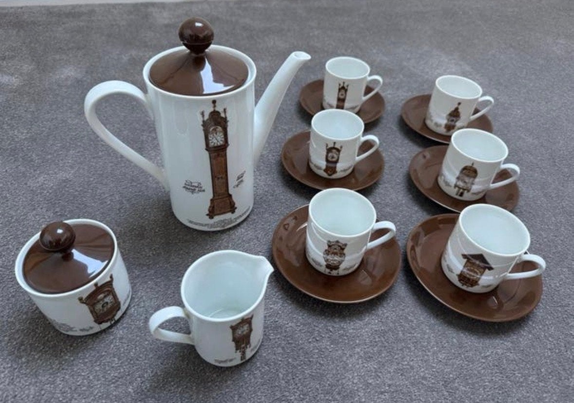 Mitterteich Porzellan Klokjesservies - Koffieservies, Ophalen of Verzenden
