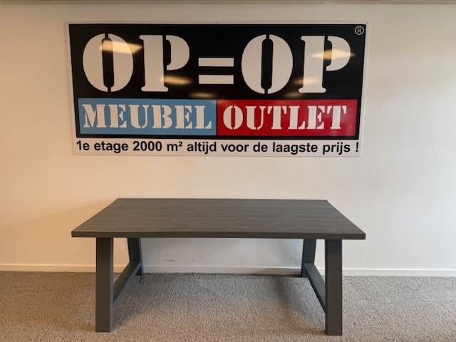 eettafel Zuiver 200 x 90, Huis en Inrichting, Tafels | Eettafels, Ophalen, Gebruikt, 50 tot 100 cm, Industrieel, retro, vintage, tijdloos, landelijk, modern