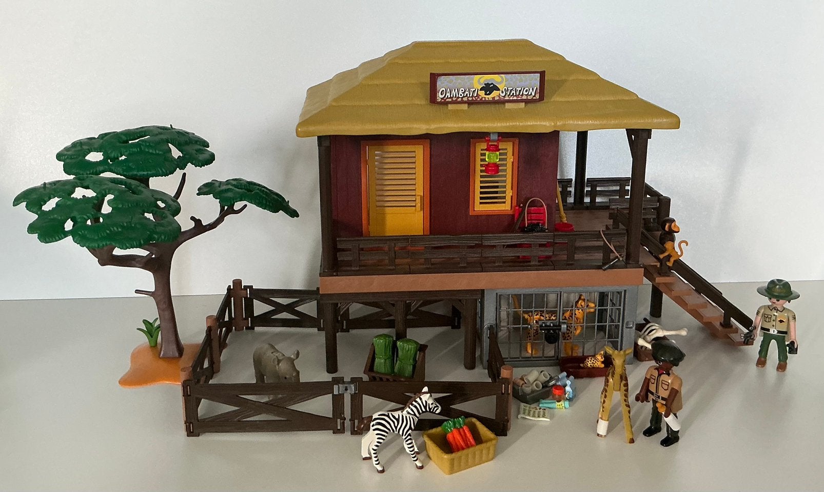 Playmobil 4826 safari post, Kinderen en Baby's, Ophalen of Verzenden, Gebruikt, Complete set