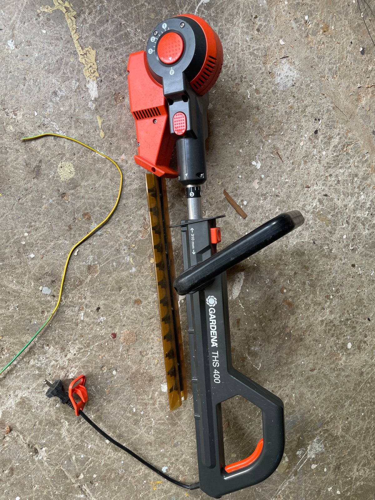 Gardena THS 400 elektrische heggenschaar, Ophalen, Gebruikt, Elektrisch