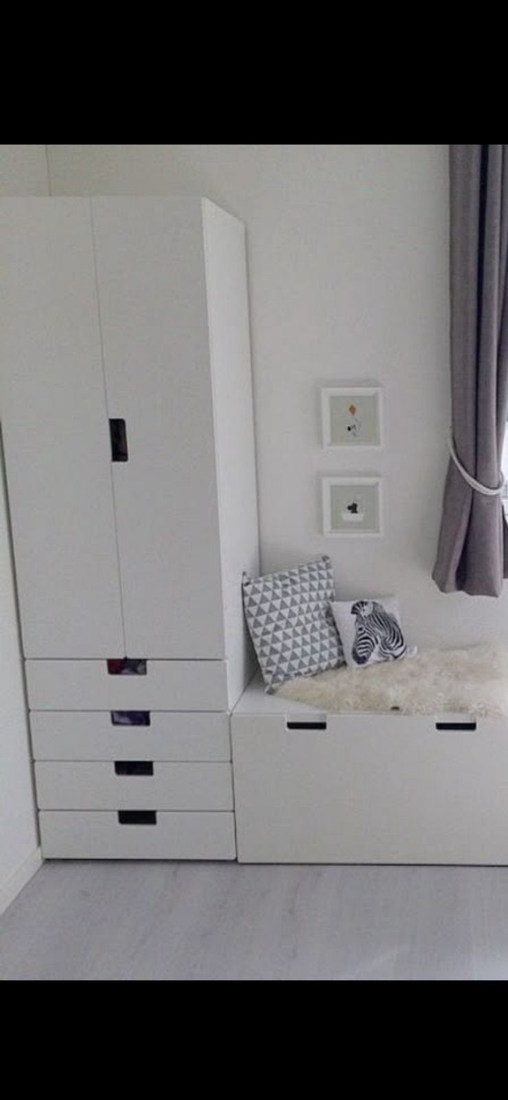 Ikea STUVA /SMASTAD 2 kasten + opberglade WIT, Ophalen, Zo goed als nieuw, Jongetje of Meisje