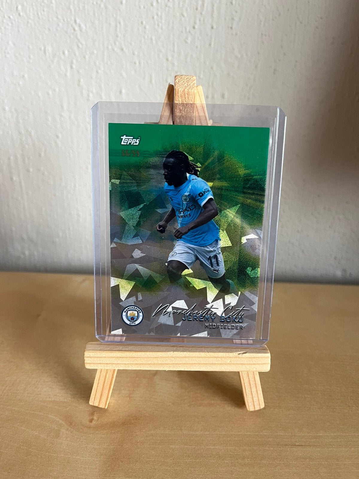 Doku Manchester City Topps 25/26 66/99, Ophalen of Verzenden, Nieuw, Plaatje