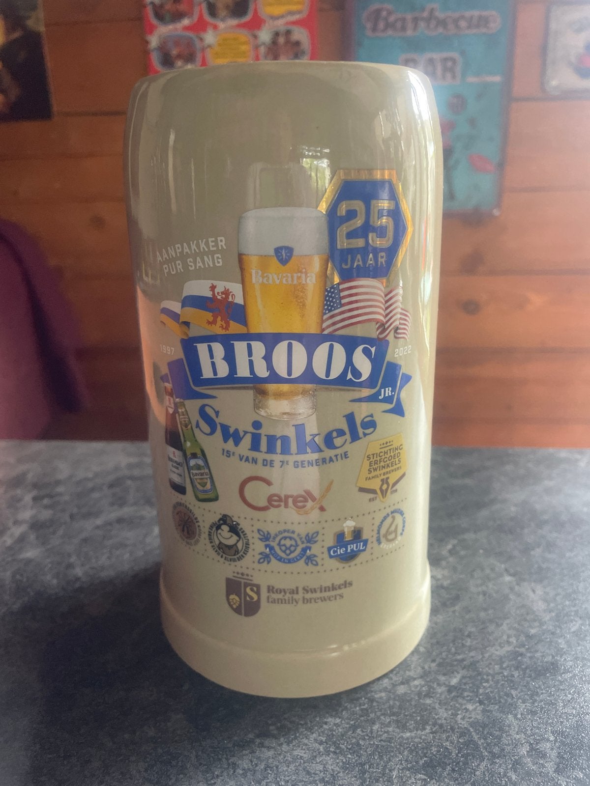 Bavaria Broos Swinkels 25 Jaar Bierpul, Ophalen, Nieuw