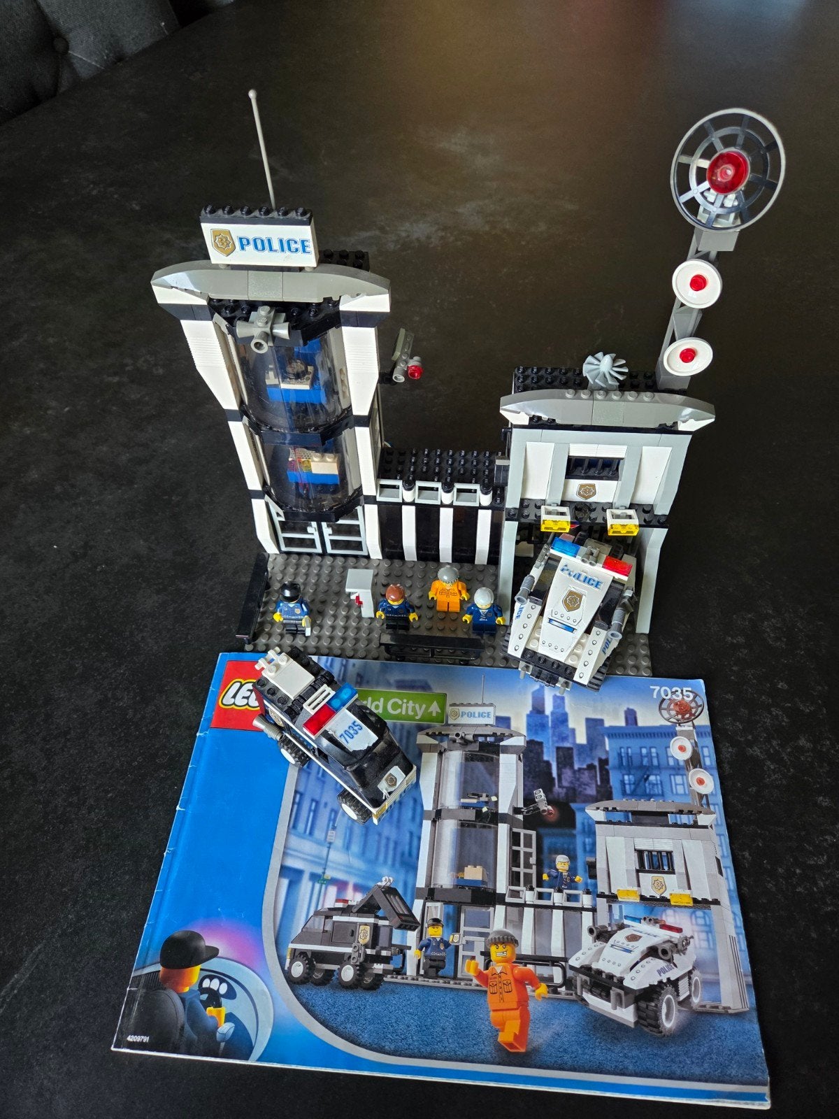 Lego World City Politiebureau 7035, Ophalen, Compleet, Lego, Complete set