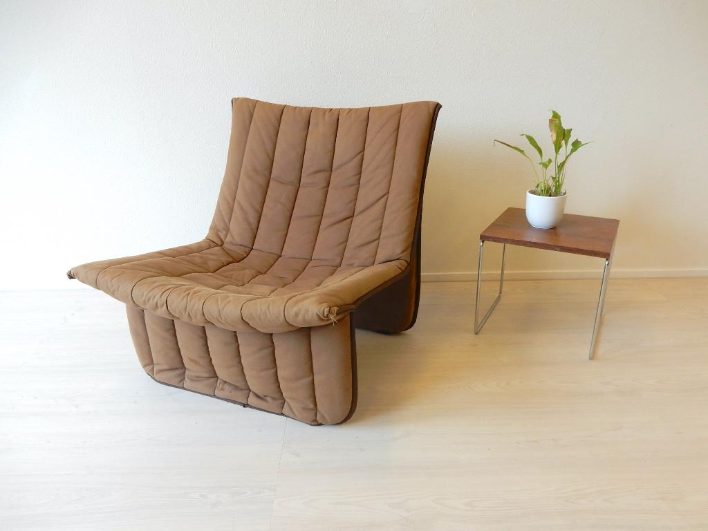zeldzaam vintage RIBBON fauteuil NIELS BENDTSEN KEBE 1975, Gebruikt, ., Vintage, 75 tot 100 cm