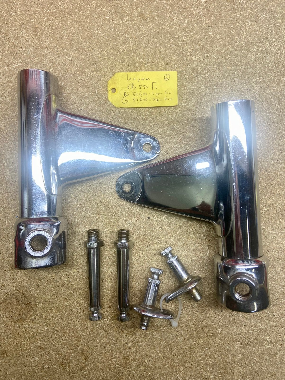 Honda CB550F2 lamporen en knippersteuntjes, Motoren, Ophalen of Verzenden