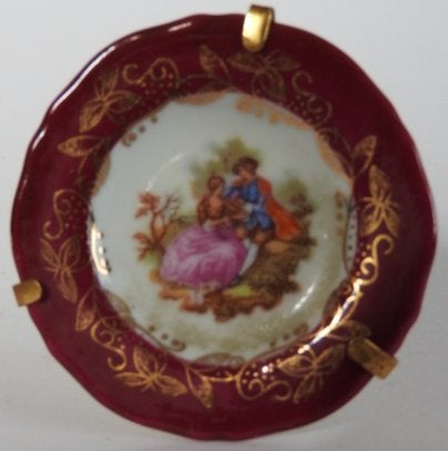 Limoges Bordje met steun., Ophalen of Verzenden