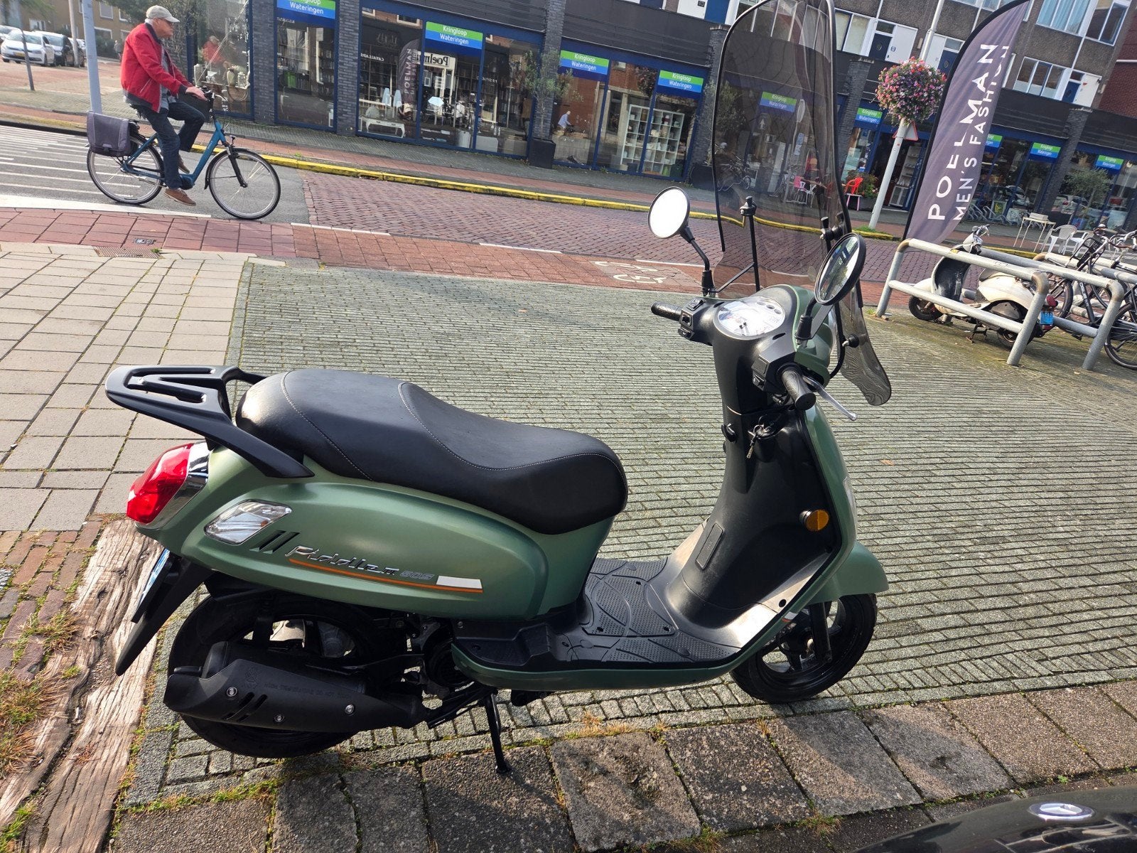 Sym Fiddle 25 km e5 412 km, Fietsen en Brommers, Ophalen of Verzenden, Zo goed als nieuw, Benzine, Fiddle
